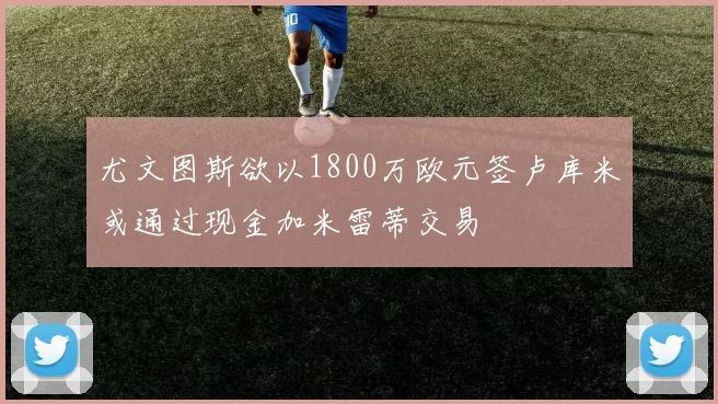 尤文图斯欲以1800万欧元签卢库米或通过现金加米雷蒂交易